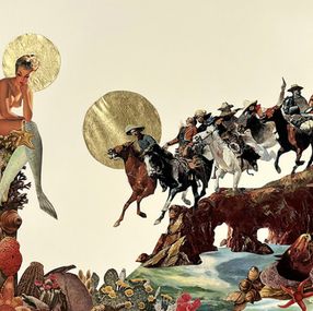 Fine Art Drawings, Sirens and Cowboys, Danielle Cole