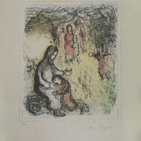 Drucke, Jacob's Blessing, Marc Chagall