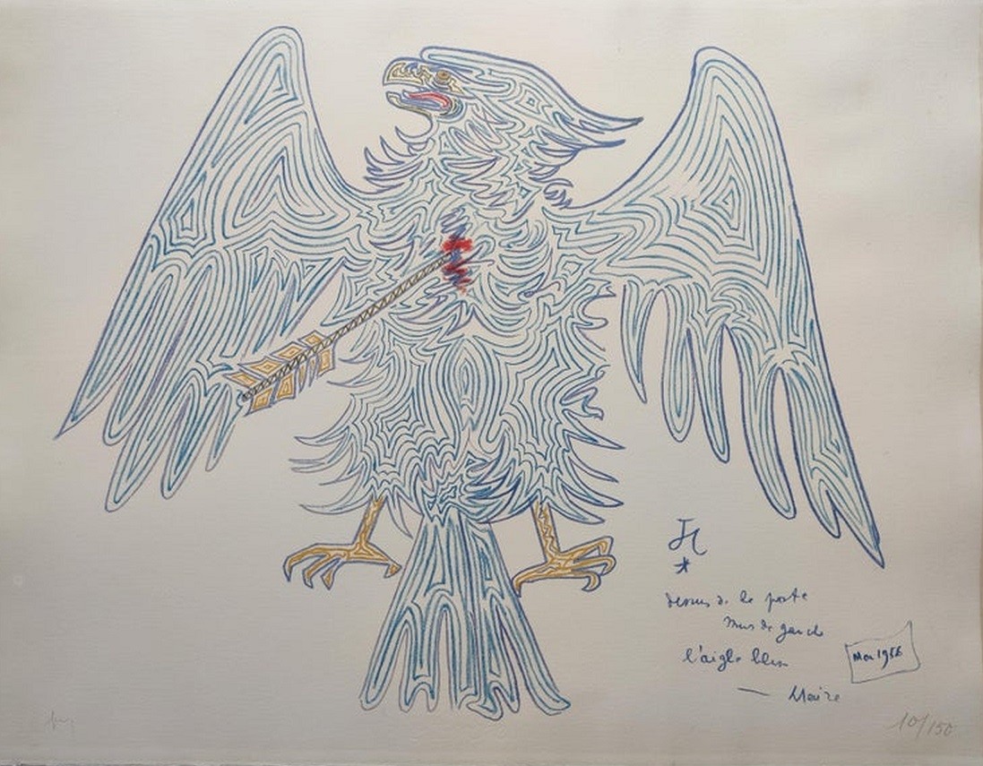 Jean Cocteau, Blue Eagle Jean Cocteau, Blue Eagle