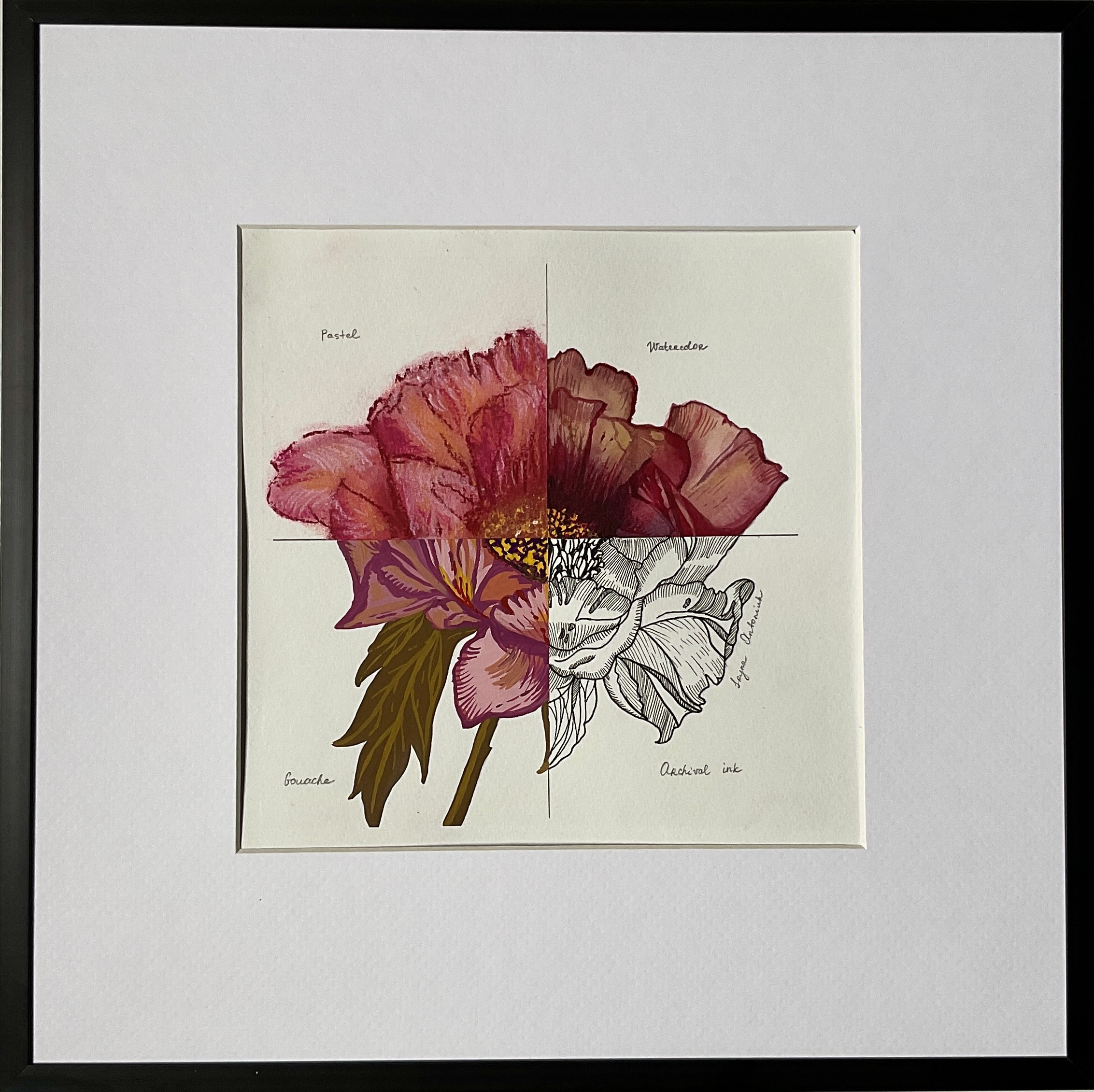 Iryna Antoniuk, 4 flowers Iryna Antoniuk, 4 flowers