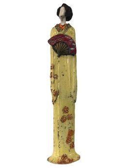 Escultura, Sculpture Ethnie - Geisha jaune, Atelier Piquifou