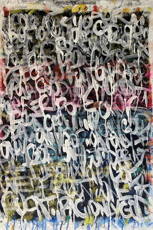 Rusty XX, Only God, Painting on canvas