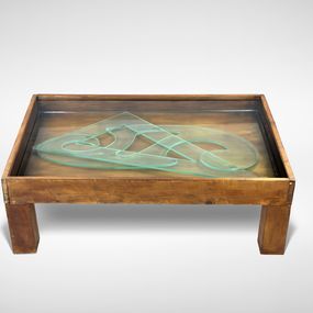 Design, Geometric Table - Squadra e Curvilinee, Mario Ceroli