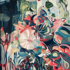 Peinture, Bouquet 32, Nathalie Maquet