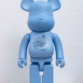 Escultura, Bearbrick X Snarkitecture X Blackraimbow 1000% Blue, Daniel Arsham