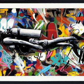 Edición, Scuba Diver (Large Framed Screen Print), Martin Whatson