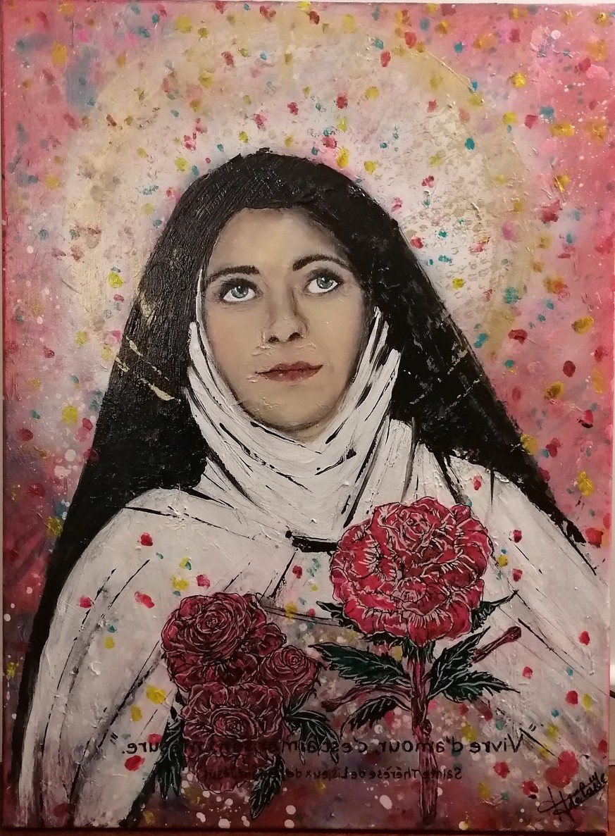 Adélaïde Leferme, Sainte Thérèse de Lisieux aux roses - Santa ROSA Adélaïde Leferme, Sainte Thérèse de Lisieux aux roses - Santa ROSA