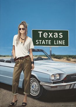 Painting, Here Comes Texas!.., Nataliya Bagatskaya