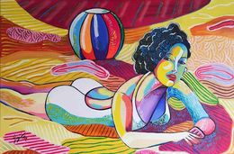 Pintura, Woman in the Sun, Gerardo La Porta