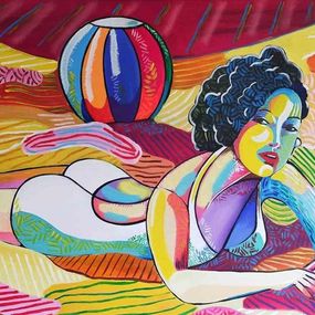 Gemälde, Woman in the Sun, Gerardo La Porta