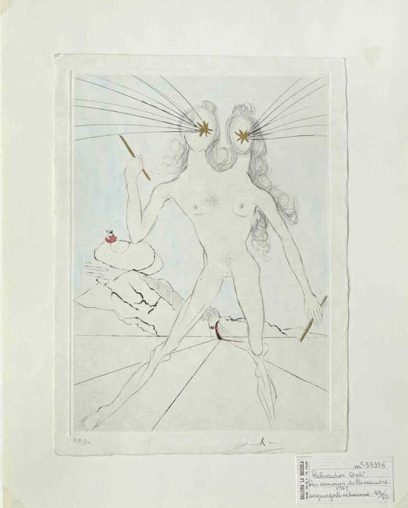 Salvador Dali, Bicephalous Salvador Dali, Bicephalous