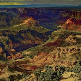 Photographie, Grand Canyon Illuminated, Jarmila Kostliva