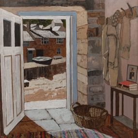 Painting, Open Door, Dogs Gowe, Mike Hall