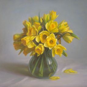 Painting, Narcissus, Irina Trushkova