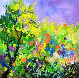 Painting, My garden 5524, Pol Ledent