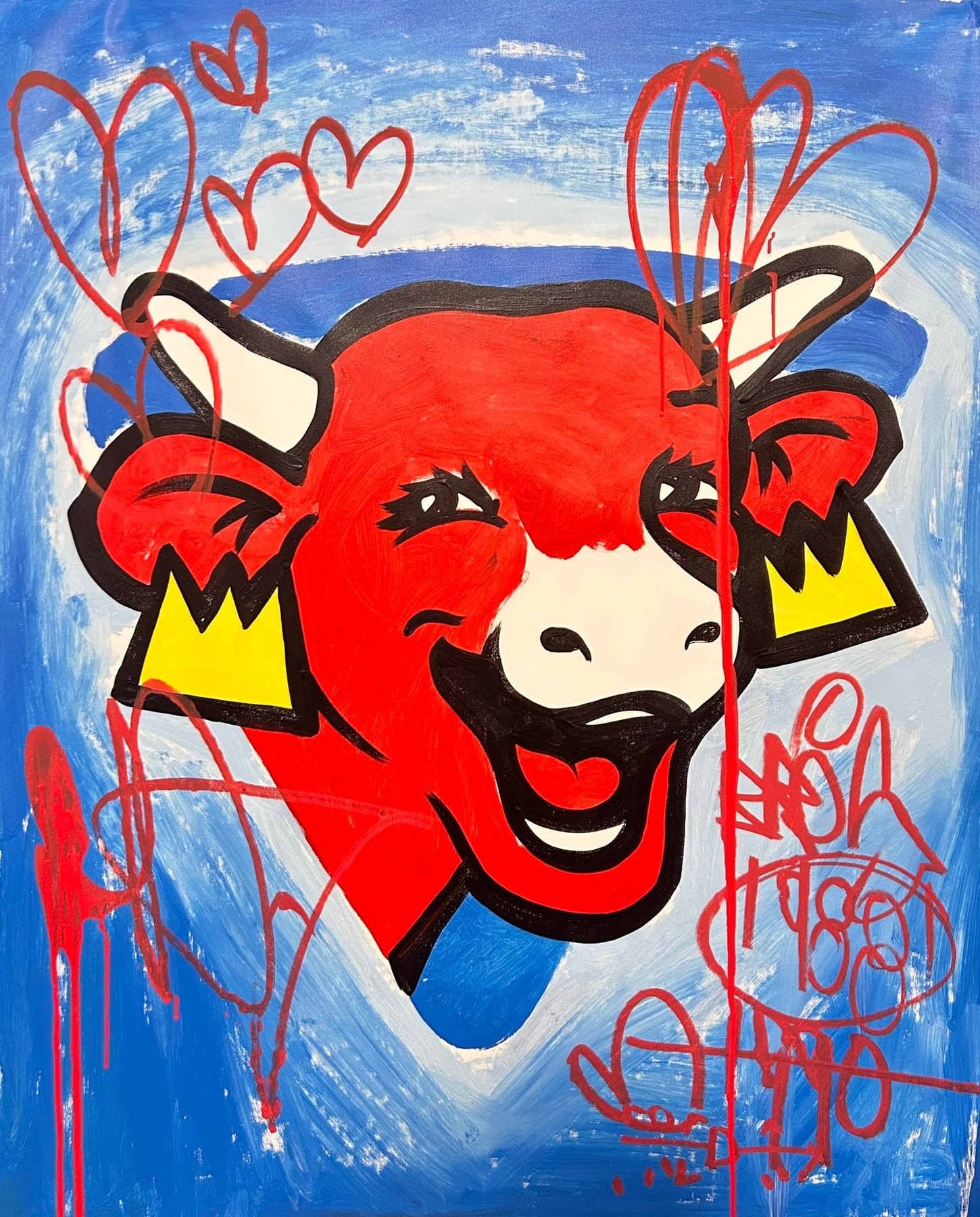 Freda People Art, La Vache Qui Rit Street Art Freda People Art, La Vache Qui Rit Street Art