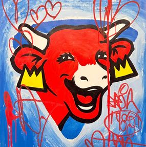 Painting, La Vache Qui Rit Street Art, Freda People Art