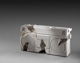 Sculpture, Boombox Future Relic 08 (Radio), Daniel Arsham