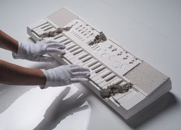 Sculpture, Future Relic 09 (Keyboard), Daniel Arsham