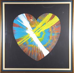 Peinture, Heart, Damien Hirst