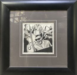 Fine Art Drawings, Ray Charles and the Band, Jay Russell