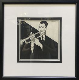 Fine Art Drawings, On the Trumpet, Jay Russell