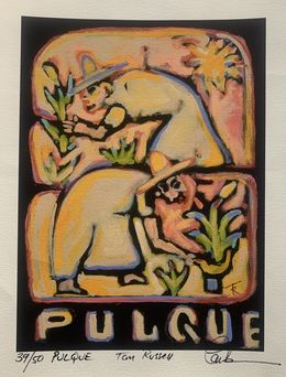 Print, Pulque, Tom Russell