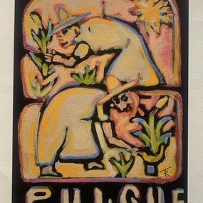 Print, Pulque, Tom Russell