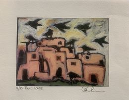 Drucke, Raven's Pueblo, Tom Russell