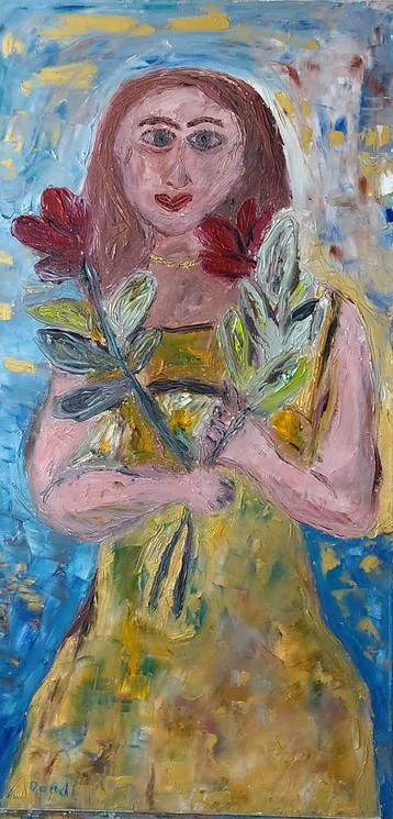 Dondi Schwartz, She, Painting on canvas