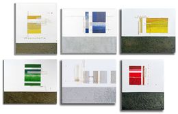 Gemälde, Set of 6 artworks from the Intenciones del Silencio series, Angélica Chavarro Franco