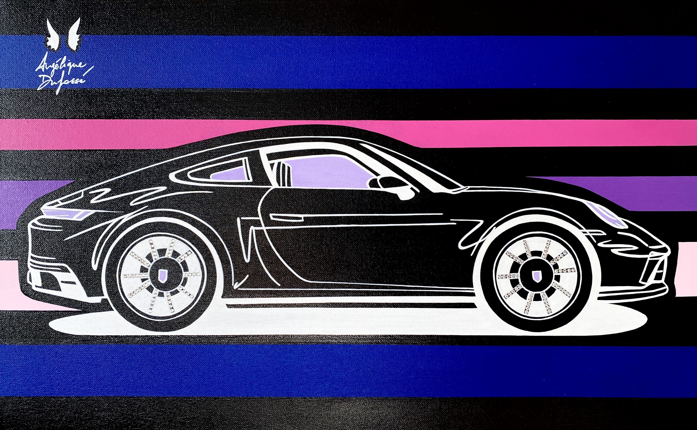 Angélique Dufossé, Néon Turbo 930 (Porsche 911) Angélique Dufossé, Néon Turbo 930 (Porsche 911)