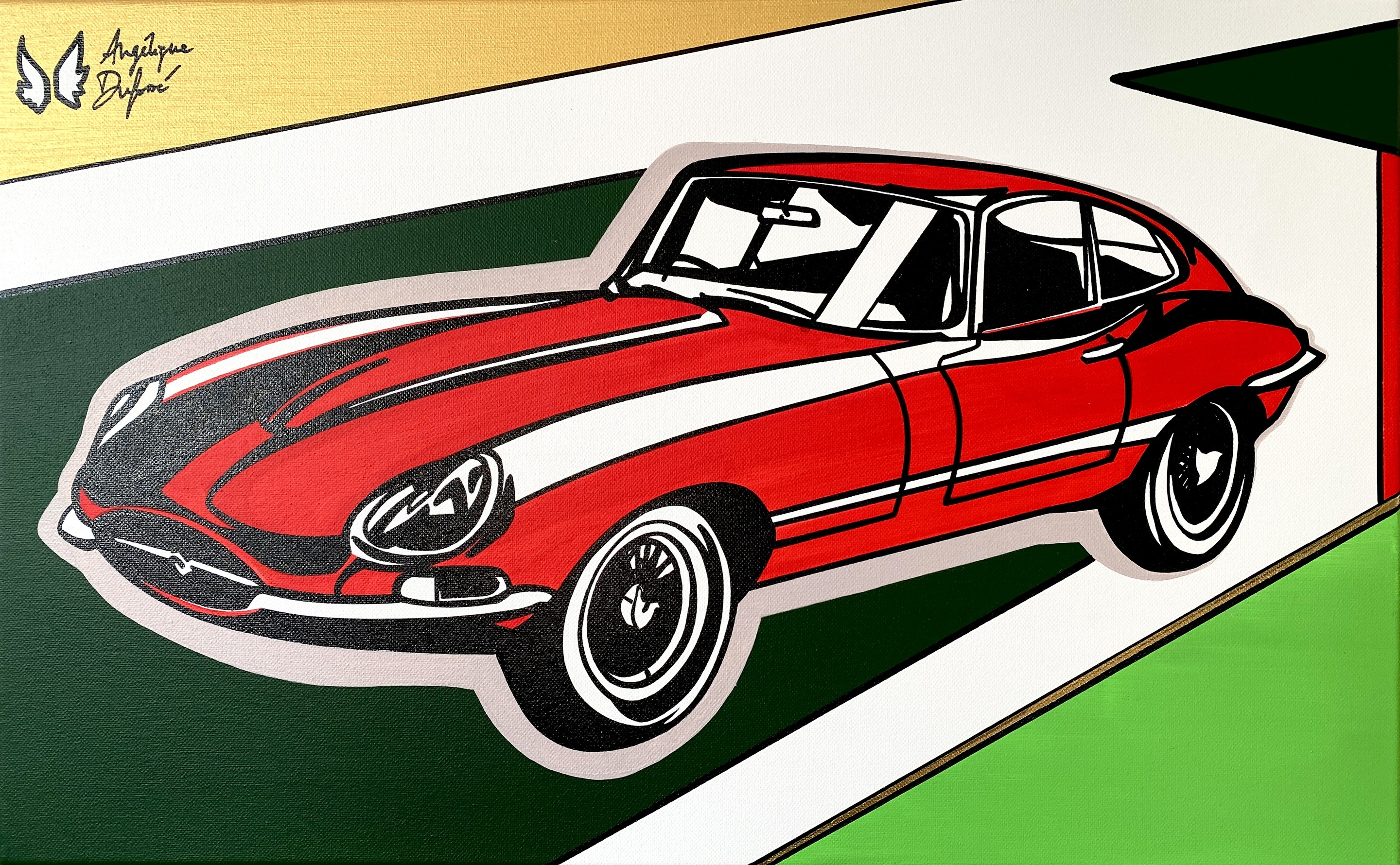 Angélique Dufossé, Jaguar E-Type Angélique Dufossé, Jaguar E-Type