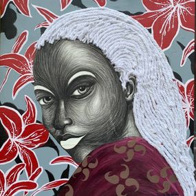 Painting, Woman of Integrity, Taiwo Oguntola