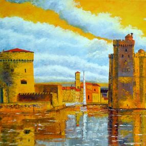 Peinture, Les tours, Gyslaine Pachet-Micheneau