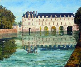 Peinture, Château de Chenonceau, Gyslaine Pachet-Micheneau