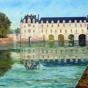 Peinture, Château de Chenonceau, Gyslaine Pachet-Micheneau