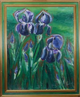 Peinture, Les Iris, J Paul