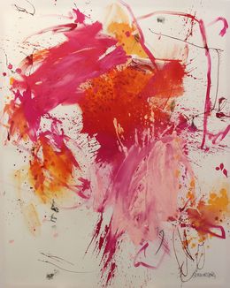 Painting, Pink Is The New Black IV, Daniela Schweinsberg