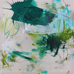 Painting, Habitat (Where The Green Lives), Daniela Schweinsberg