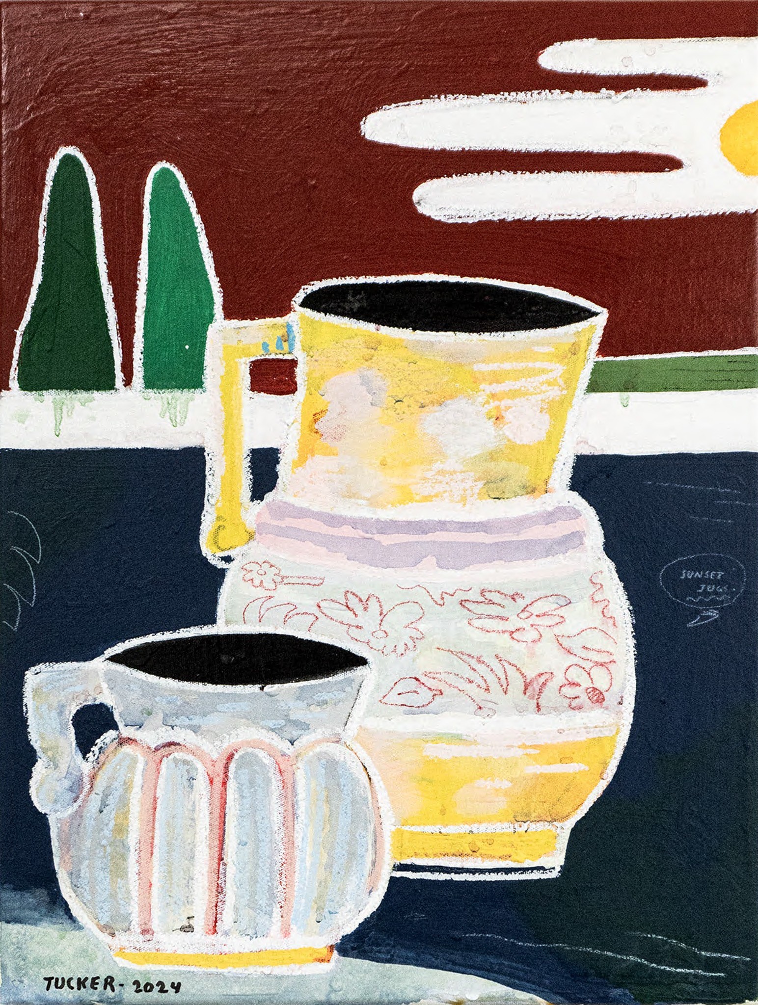 Rob Tucker, Sunset jugs Rob Tucker, Sunset jugs