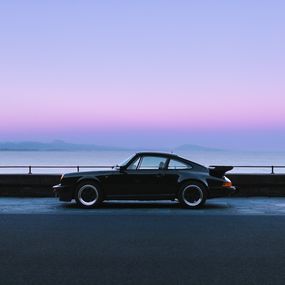 Photographie, Porsche 911 côte des Basques Biarritz, Clement Signoles