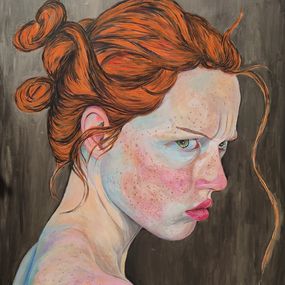 Gemälde, I kissed a frog, Christian Granwehr