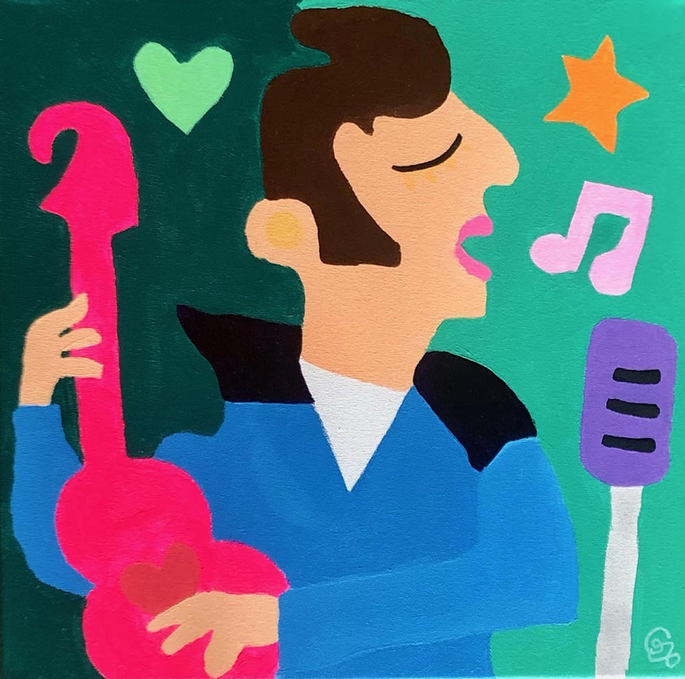Gilles Alliaume, The pink guitar Gilles Alliaume, The pink guitar
