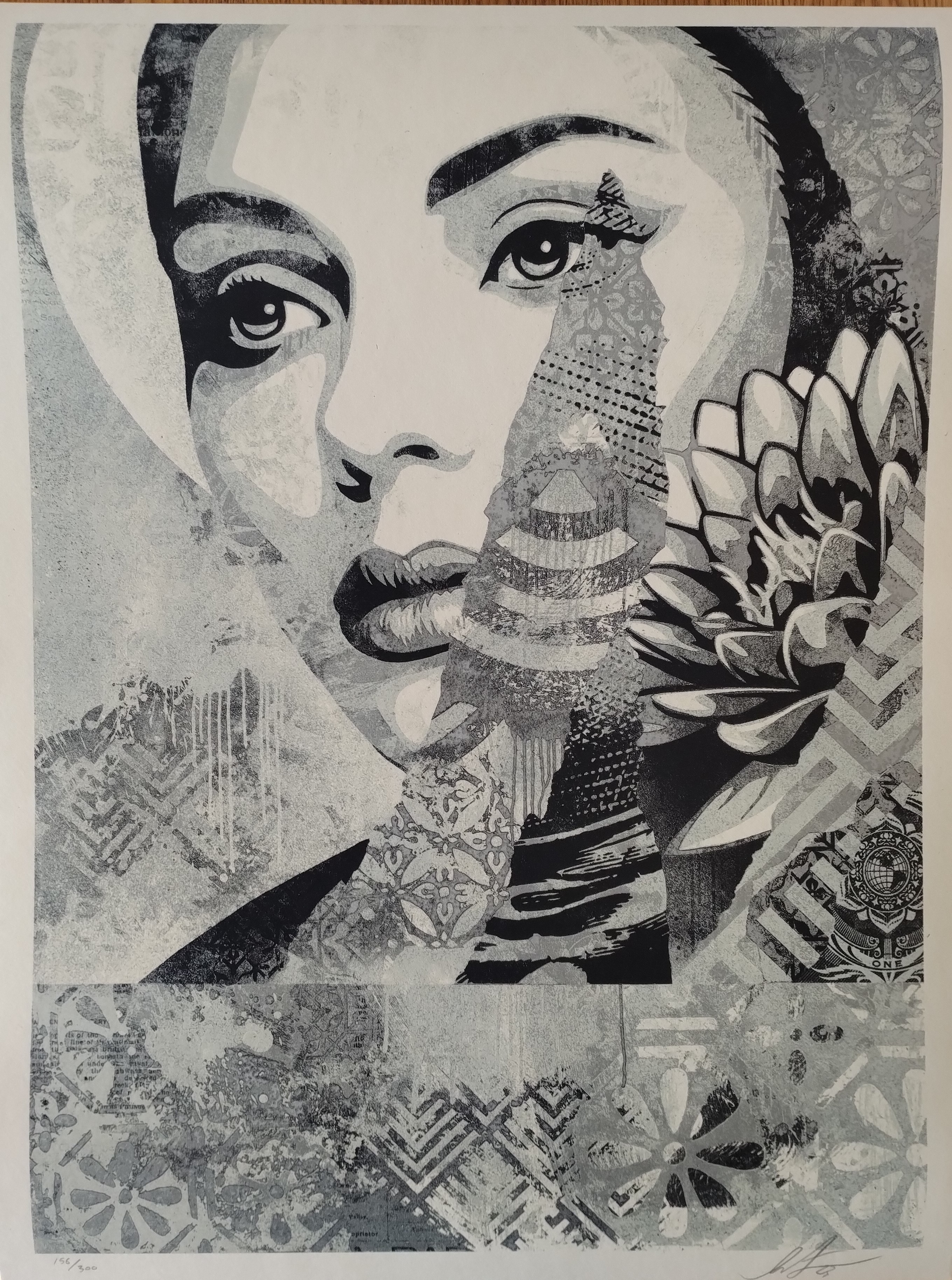 Shepard Fairey (Obey), One Earth Silver Shepard Fairey (Obey), One Earth Silver