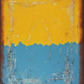 Gemälde, Once in Yellow & Blue, Ronald Hunter