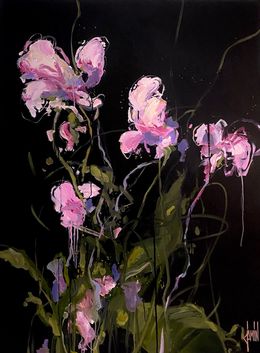 Painting, Les fleurs oubliées 2, David Jamin