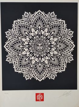 Edición, Mandala Ornament Black, Shepard Fairey (Obey)