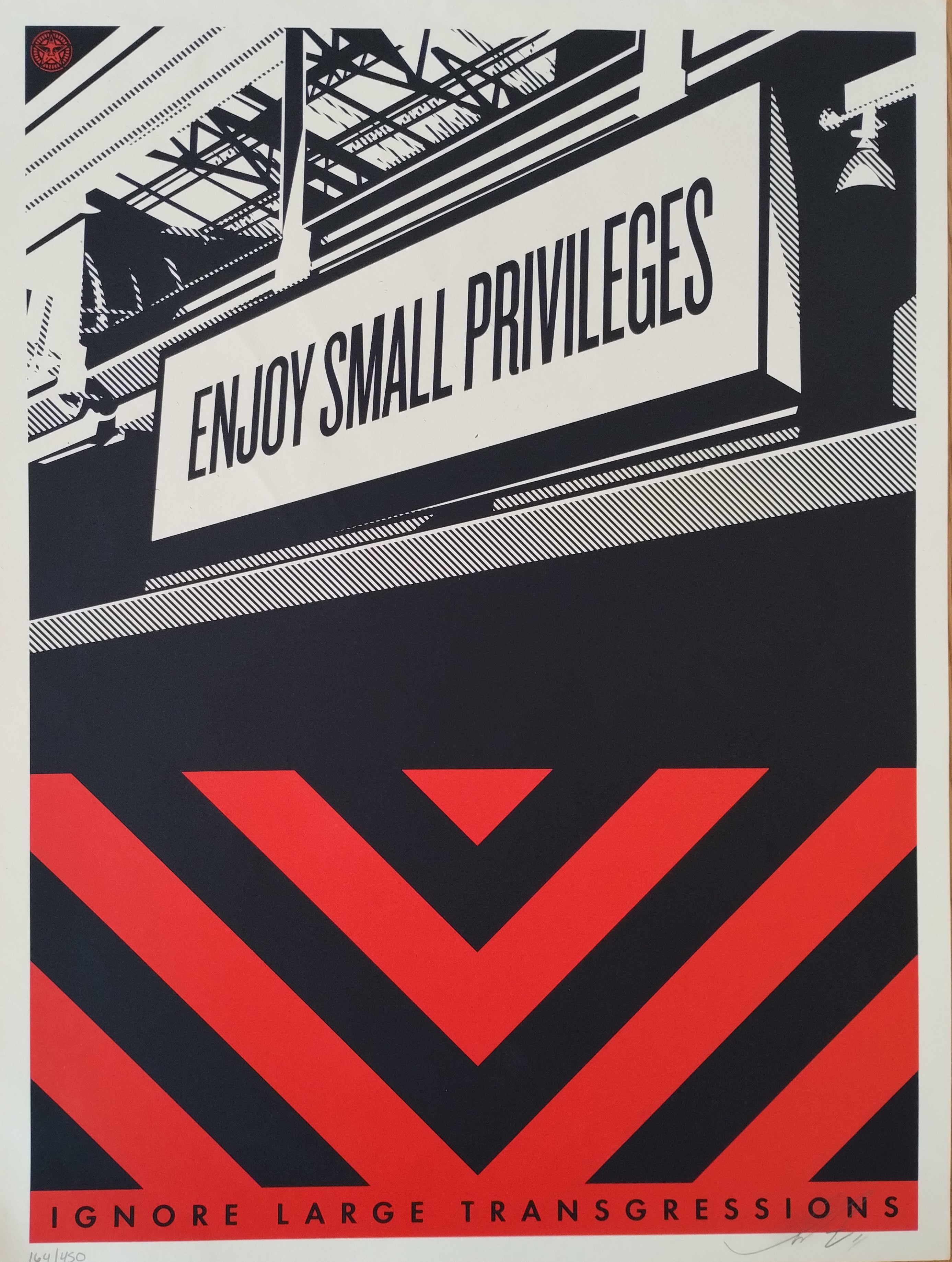 Shepard Fairey (Obey), Small Privileges Shepard Fairey (Obey), Small Privileges