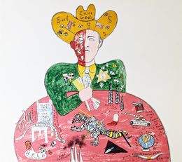 Drucke, I am God, Niki de Saint Phalle